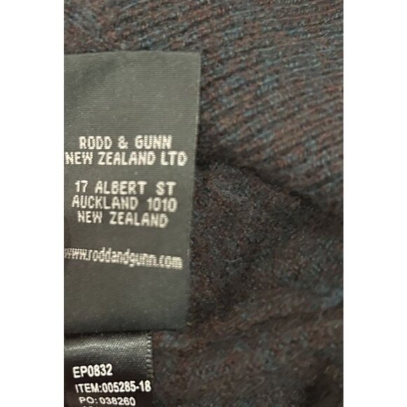 Rodd & Gunn CrewneckSweater Men Small Green Merino Wool Cashmere Knit Pullover - Picture 8 of 8